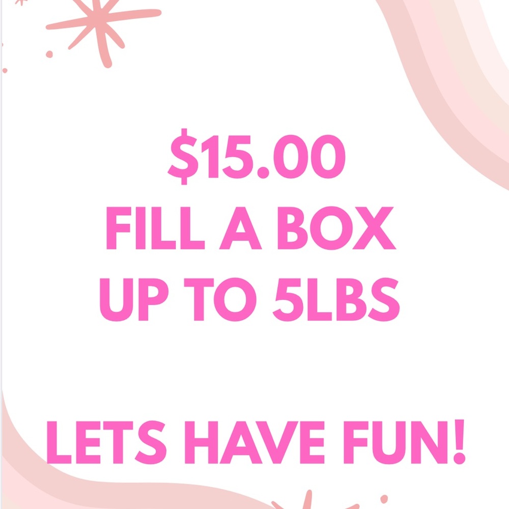 Fill a box $15 medium usps box